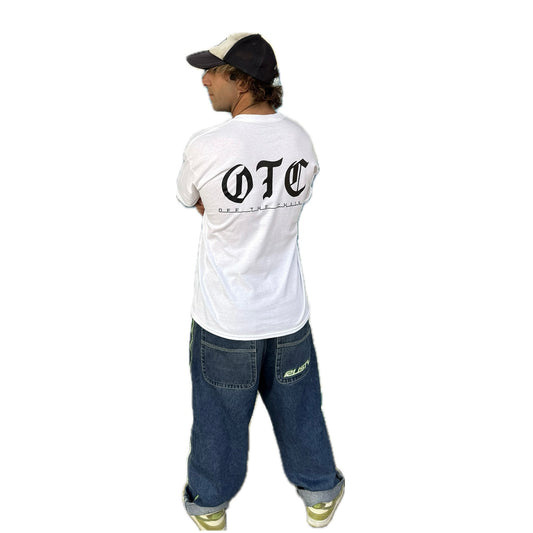 NEW Center Hit OTC Logo White Tee